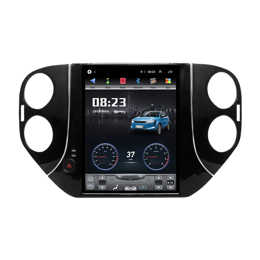 64G rom вертикальный экран android автомобильный gps мультимедийный видео радио плеер в тире для volkswagen tiguan 2010- автомобильный навигатор