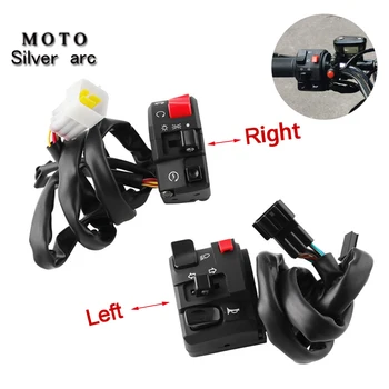 

Motorcycle Horn Button Turn Signal Electric Fog Lamp Light Start Handlebar Controller Switch FOR SUZUKI DL250 DL650 DL1000