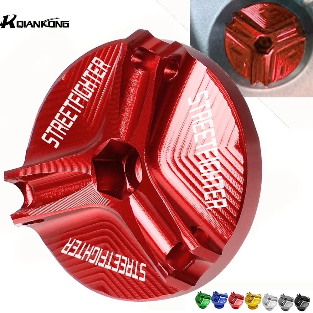 

M20*2.5 Motorcycle Engine Moto Oil Cup Fuel Filler Tank Cap Cover For DUCATI STREETFIGHTER 848 S 2009 2010 2012 2013 2015 2014
