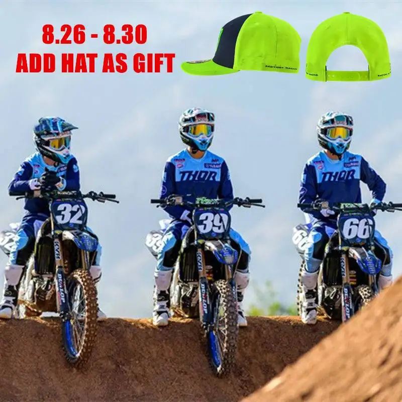 Костюм для мотокросса Бесплатная доставка MX ATV BMX Moto Джерси и брюки с длинными