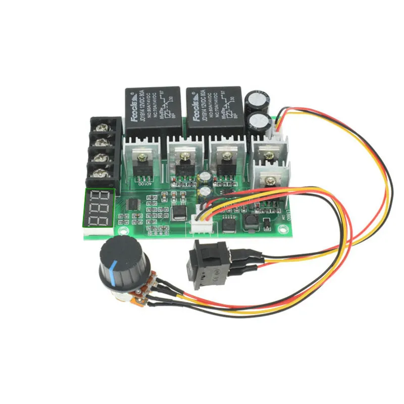 12V24V36V контроллер скорости ШИМ двигатель постоянного тока цифровой дисплей модуль привода