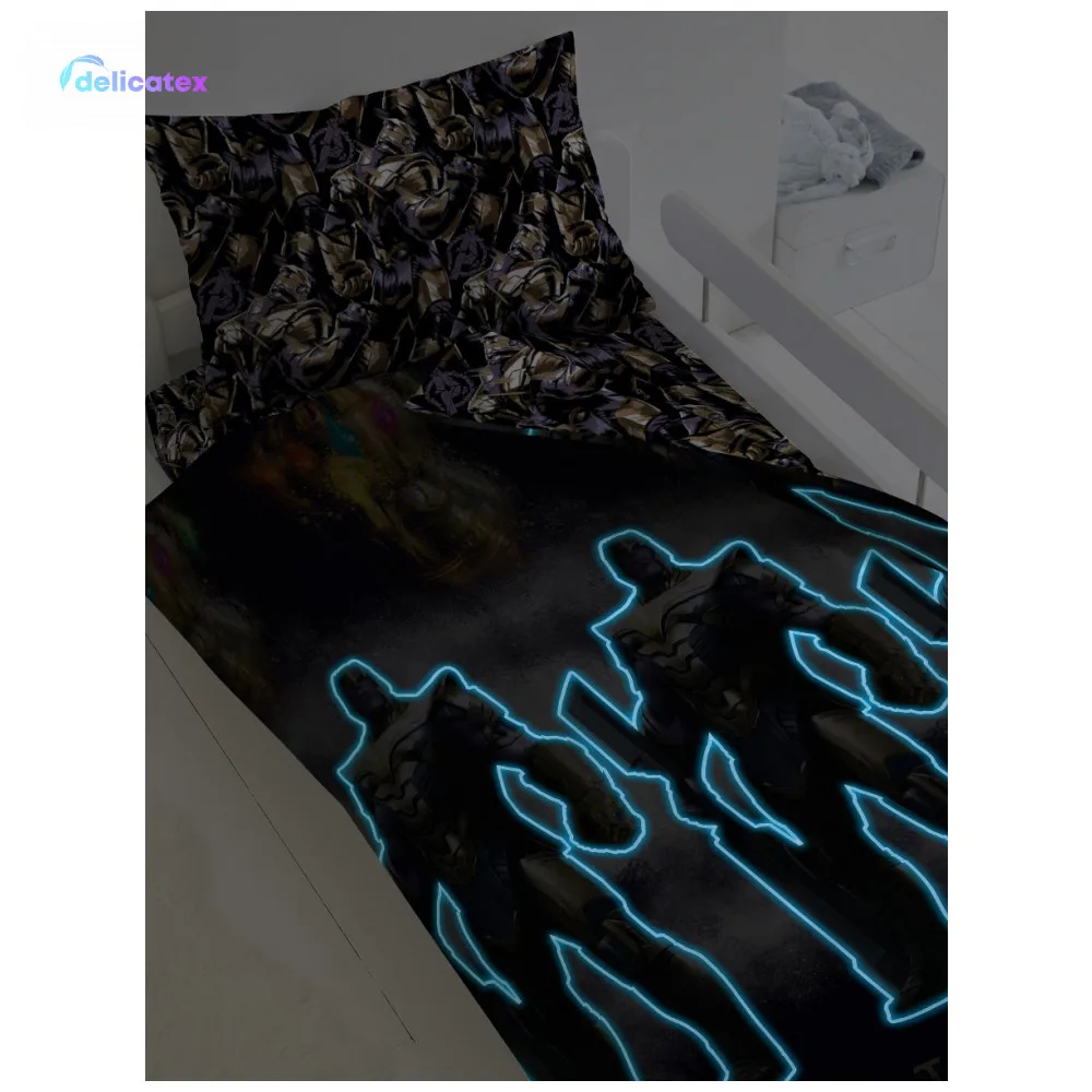 КПБ Delicatex1.5 хлопок Мстители Neon(70х70) рис. 16156-1/16157-1 Танос