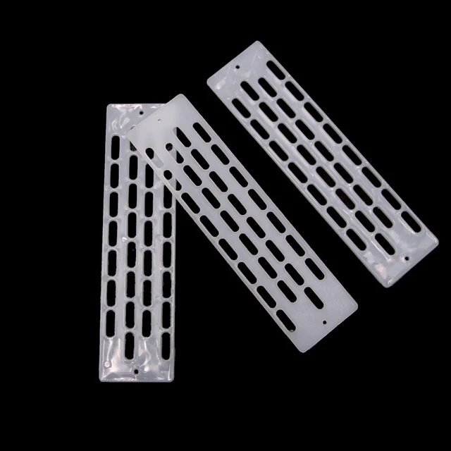 20 db Méhek Szerszám Műanyag Menekülés Elleni Légyfutásgátló Lemezek Sárga Fehér Lyukak Spacer Méhészeti Felszerelés Szerszámok Kellékek - Image 2