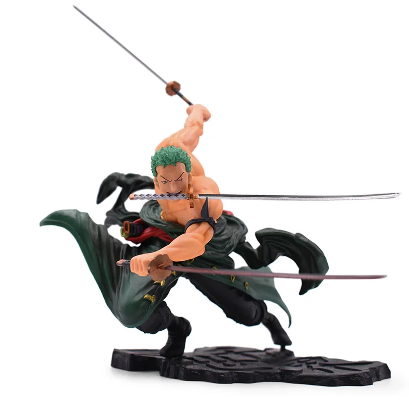 18 см аниме One Piece экшн фигурка Roronoa Zoro SA MAXIMUM Ver. ПВХ мультяшная игрушки