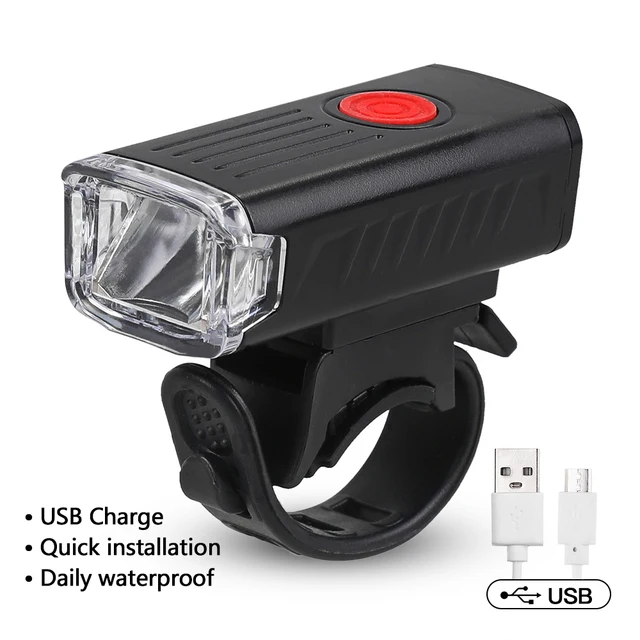 Factory Cheap Outlet New Rechargeable Bicycle lights set