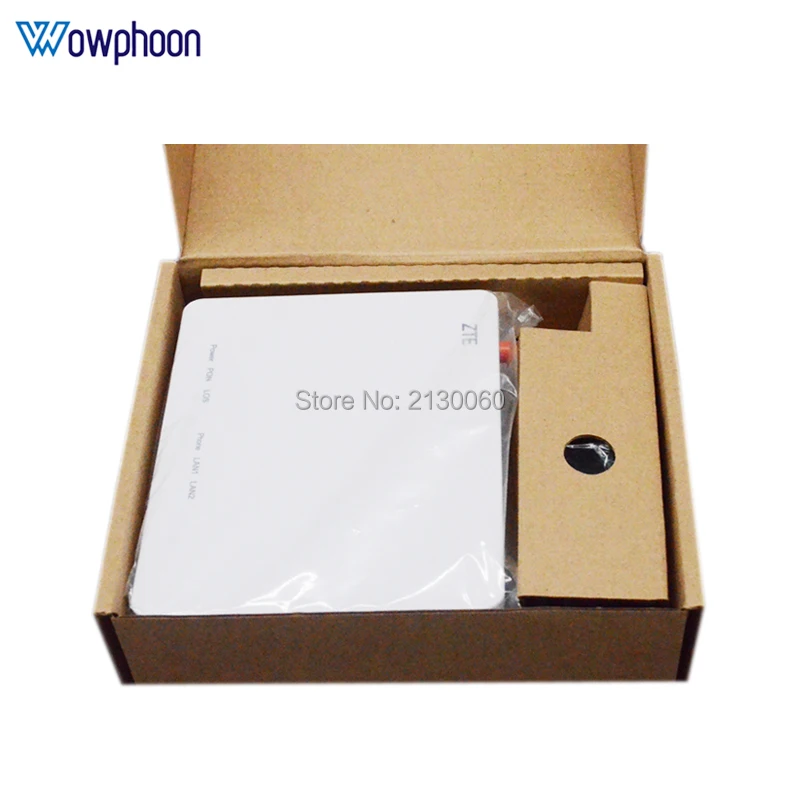 10 шт./лот ZTE F612 6 0 GPON ONU ONT Router Support FTTH HGU 1GE + 1FE 1TEL такая же функция как F601 F401 F643