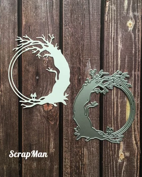 

tree Metal Cutting Dies Scrapbooking Album DIY Card Craft Embossing Die Cuts