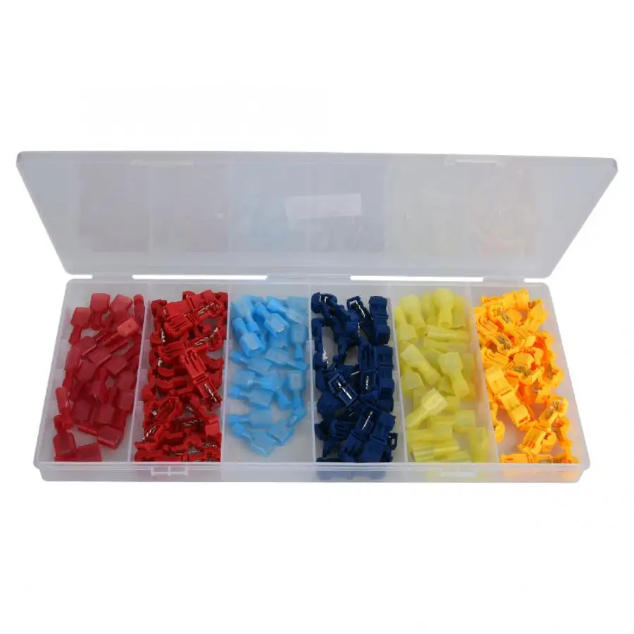 T тип быстрого сращивания обжимной терминал Электрический кабель соединитель