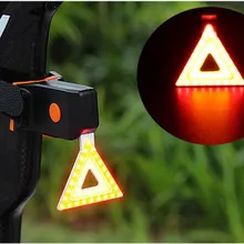 Światło rowerowe wodoodporny kask rowerowy Taillight Lantern na rower LED USB akumulator bezpieczeństwo noc jazda tylne światło tanie tanio NONE CN (pochodzenie) LGF228 Sztyc rowerowa Baterii