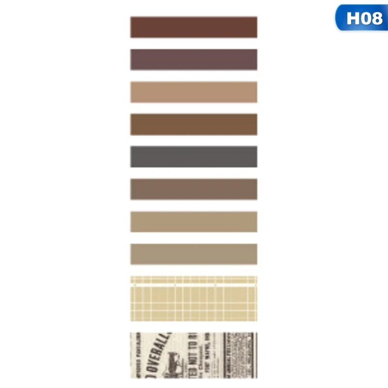 10 шт./компл. сладкий сон серии милый васи лента набор маскировки лента журнал поставок Скрапбукинг бумаги стационарный