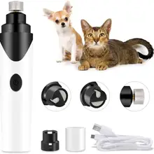 FML домашнее животное, измельчители для ногтей для собак, безболезненный USB зарядка, профессиональный электрический резак для кошачьих лап, кусачки для ухода за ногтями, триммер, инструмент