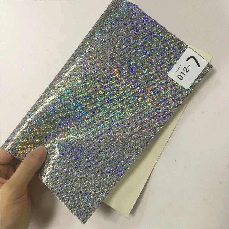 Lychee Life 29x21 см Блестки искусственная кожа красочные ПУ ткань DIY Ручная работа швейные принадлежности для одежды украшения - Цвет: 7
