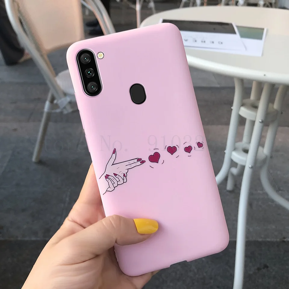 Shockproof Cartoon Silicone Phone Case For Samsung Galaxy A11 A 11 SM-A115F/DS 6.4