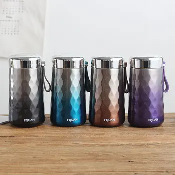 

Business stainless steel mug male and female portable small capacity water cup creative trend 304 stainless steel cup 300ml