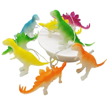 

8LED1.2M Toy Dinosaur String Lights, Children'S Room Cartoon Decoration Lights, Photo Props, Net Red Lights