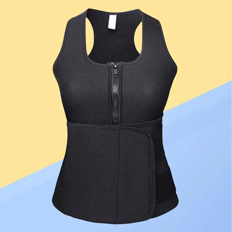 ROSENICE1PC Compression Corset Vest Waist Trainer Belly Control Slimming Shapewear for Women