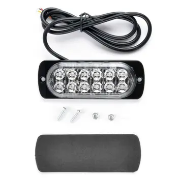 

Beacon Strobe Light Warning Hazard Flash Bar Red White 260K-6000K 80cm