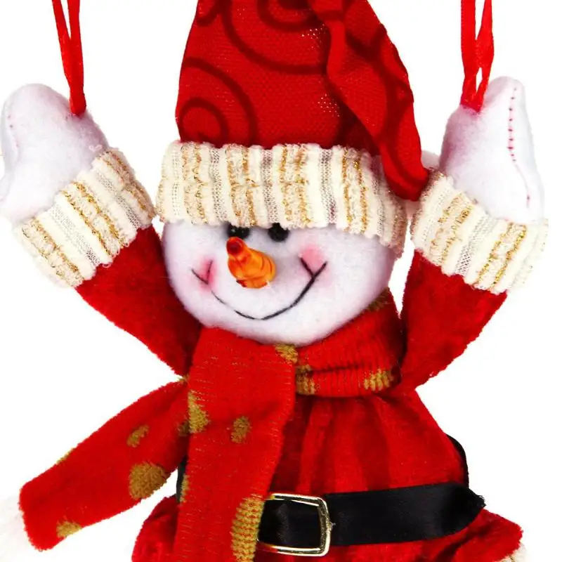 Рождественские куклы Санта Клаус Снеговик Noel рождественские украшения для дома Рождество Navidad детские подарки