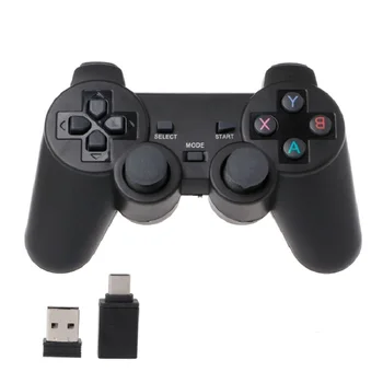 

2.4G Wireless Controller Gamepad + Type C OTG Adapter For PS3 Android Phone TV Box