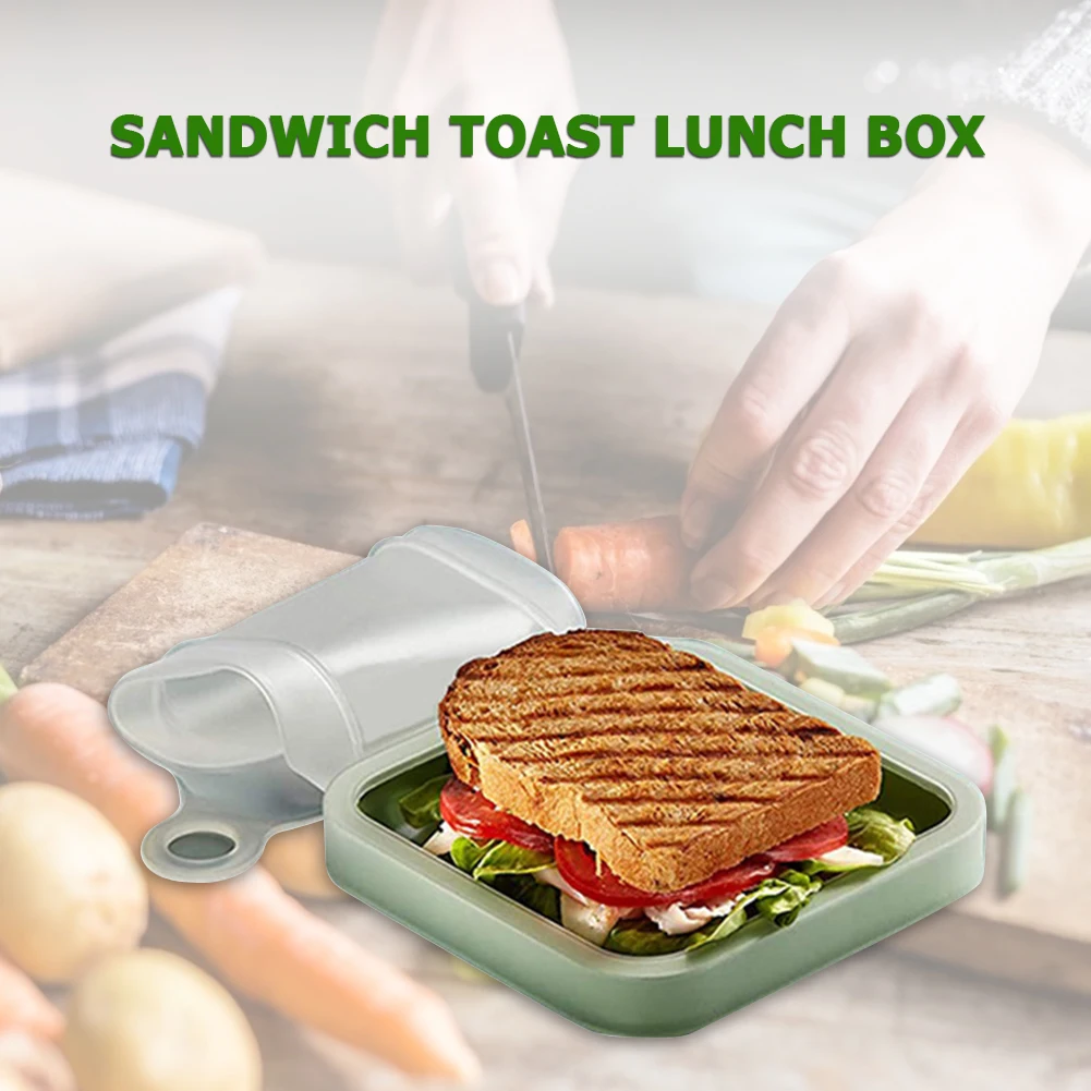Créateur De Sandwich Toastie Micro-ondes En Silicone – Sans Électricité Ni Fil – Toasties Chauds En Quelques Minutes (Bleu)