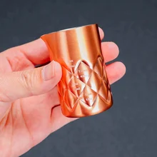 Stainless Steel Wine Measuring Glass Cocktail Mixer Shaker Measure Cup 90ml Drink Spirit Measure Jigger Kitchen Gadgets