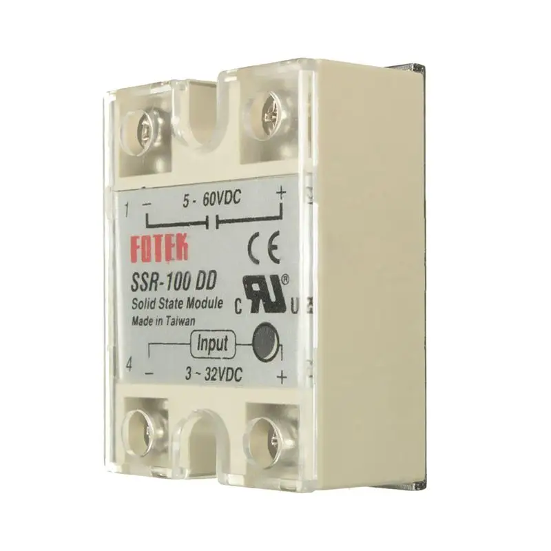 SSR 100 DD твердотельный модуль твердотельные реле DC 100A 3 32 В DC/5 60 в DC|Реле| |