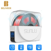 Sl 3d filamento secador de caixa função cronometragem fazer recargas seco antes de impressão de armazenamento plástico temperatura ajustável filadriter s1