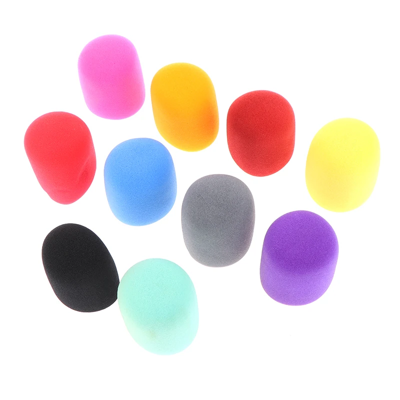 Colorful Windscreen Microphone Windshield Recorder Pen Sponge Ball Type Cover