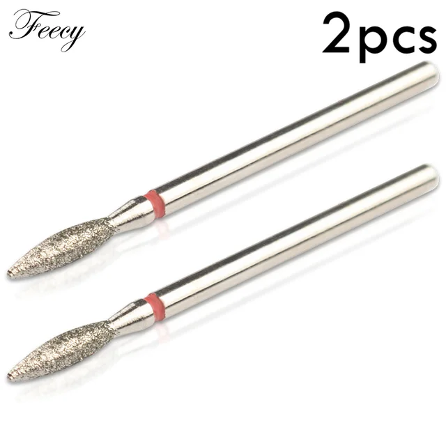5pcs Diamond Nail Drill Bit Kits Mill Cutter All For Manicure Machine Bit Tools Accessories Cuticle Clean For Removing Nail Gel T