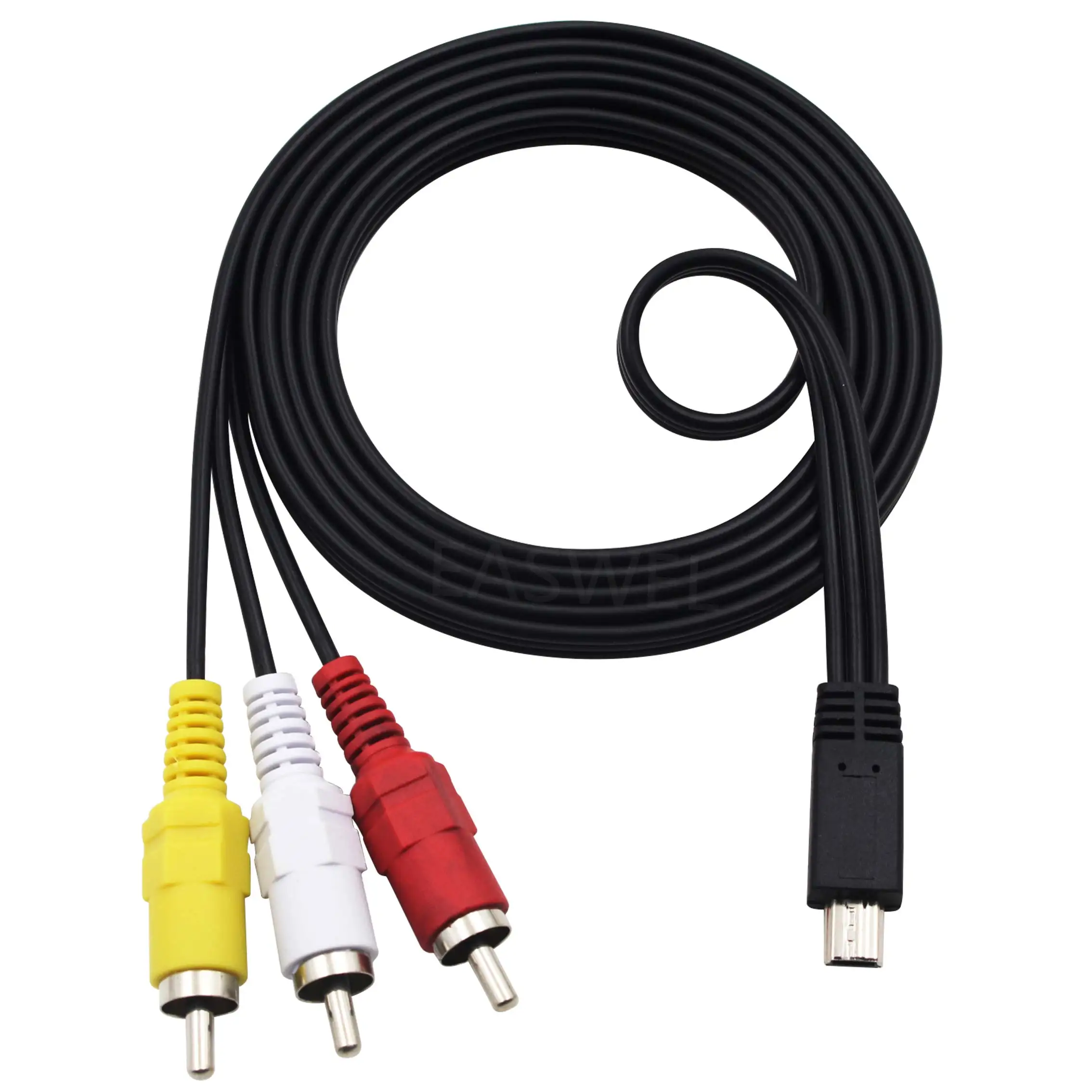Мини-USB для 3 RCA AV аудио-видео кабеля Canon SD960 IS SD970 SD980 | Электроника