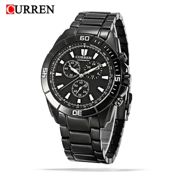 

Curren 8044 Men Watch Waterproof Male Table Steel Belt Business Leisure Relogio Masculino Mens Watches Top Brand Luxury