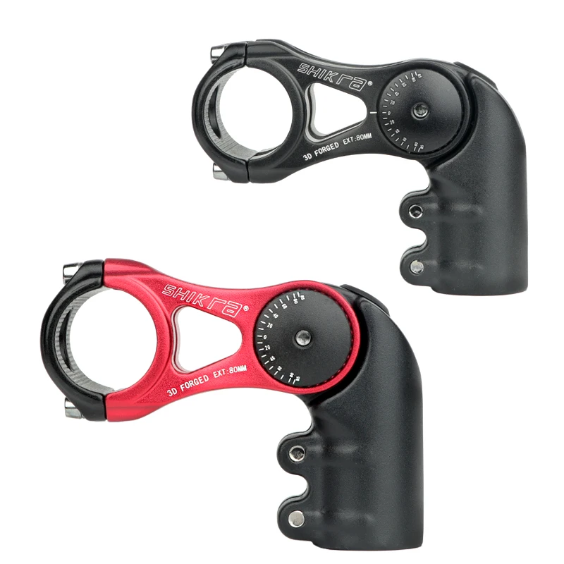 Attacco Manubrio Bici Regolabile In Alluminio – Serie MTB 90/110mm Per Diametro 25.4mm E 31.8mm