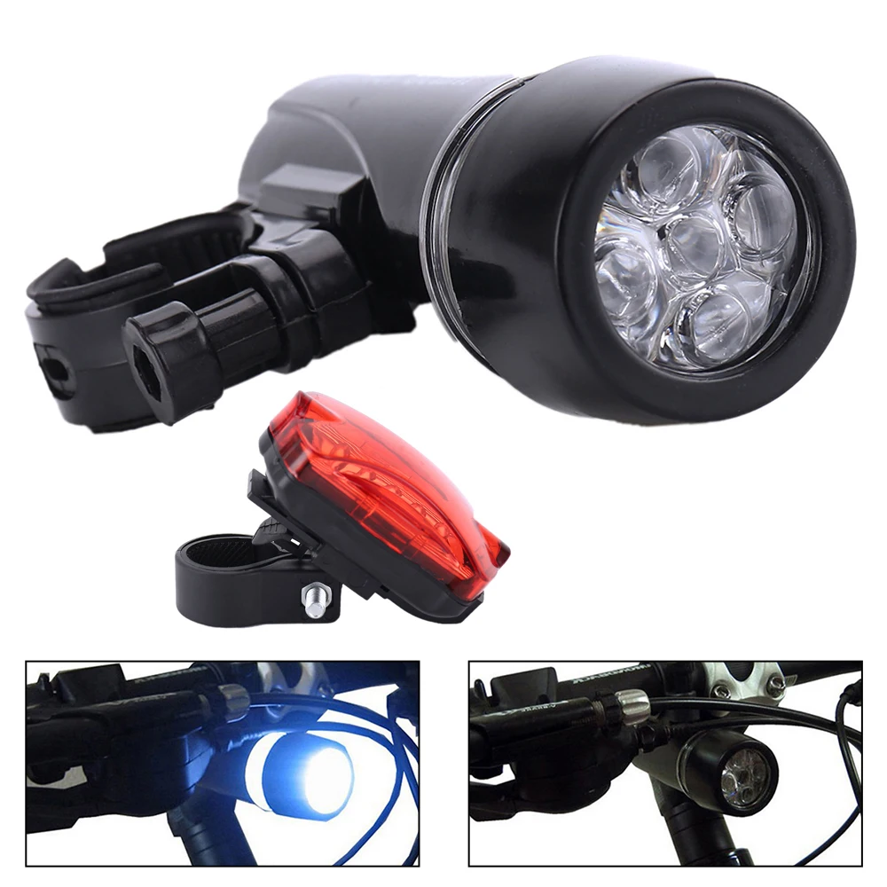 Waterproof Bicycle Front Back Light Set Tail light Road MTB Mountain Bike Rear Light Lamp Cycling Lantern Flashlight