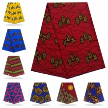 Цена оптовой продажи Гарантированная настоящий нидерландский настоящий воск, африканская набивная ткань лоскутное шитье тиссус принт ткань