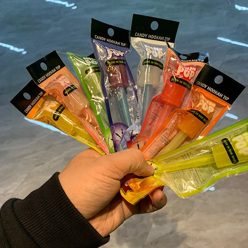 6pcHookahTipsCandyHookahTipsGlowinTheDarkJollyTipsLollipop