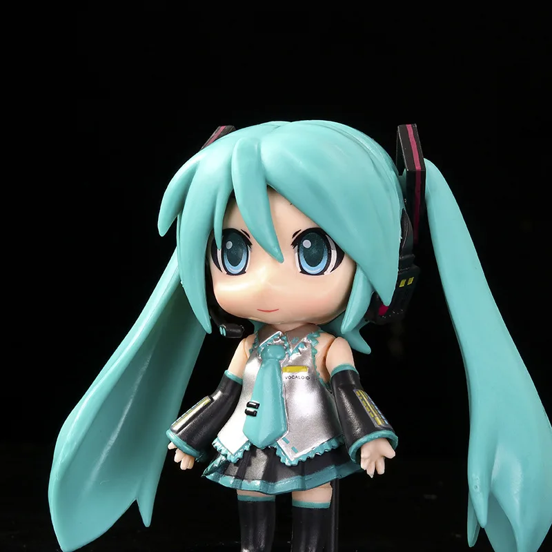 Bandai Hatsune Miku Mini Kawaii Q Posket экшн-фигурка модель подвижные украшения коллекция торт