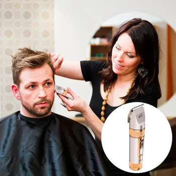 

Gold Professional multi functional hair clipper Hair Clippers Set electric beard trimmer Brush Rechargeable hair trimmer
