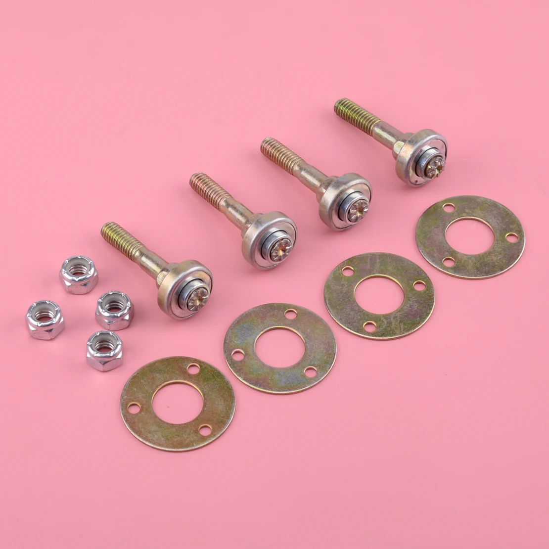 LETAOSK 4 Set of Furniture Rocking Chair Bearing Connecting Piece Screws Bolts Kits 