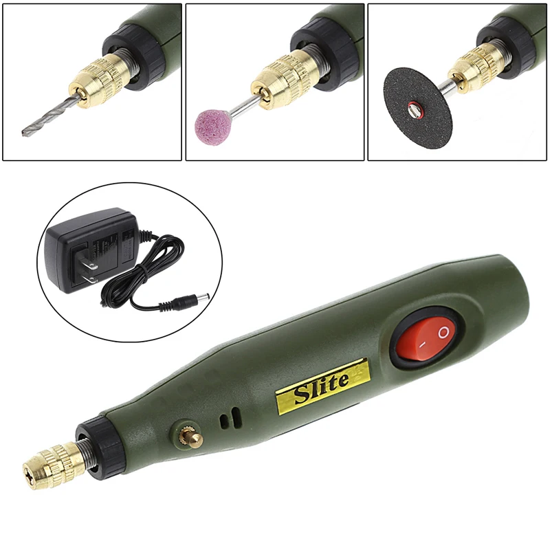 Realmote High Quality Micro Drill Electric 220V Engraving Machine Power Tools Group Mini Mill dremel