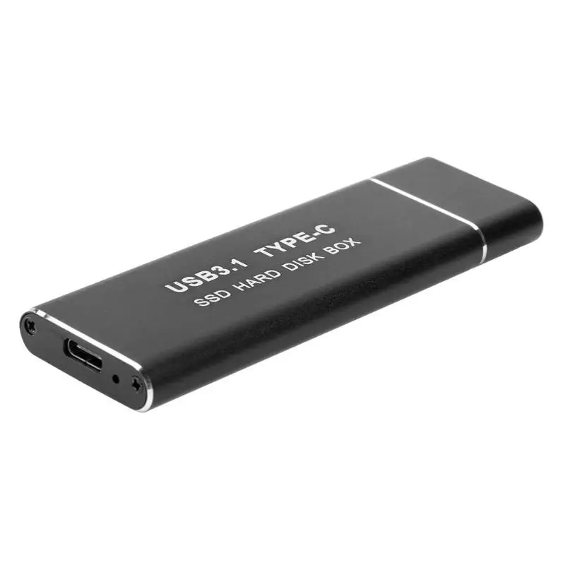 USB3.1/3,0 type C to M.2 NGFF портативный SSD HDD внешний жесткий диск адаптер Корпус для жесткого диска алюминиевый сплав