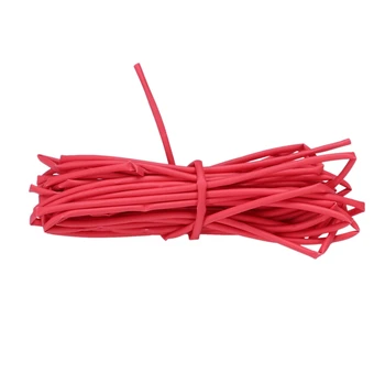 

Wire Wrap 1mm Dia Red Heat Shrinkable Tube Shrink Tubing 4 Meters