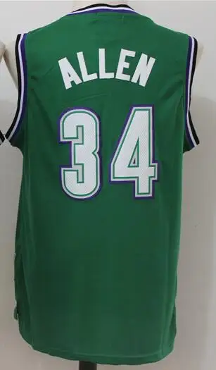 As photo Мужские baskeball Milwaukee Eric Bledsoe Giannis Antetokounmpo Ray Allen Khris Middleton майки - Цвет: As photo