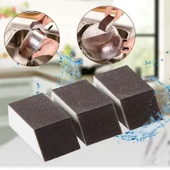 

Magic sponge descaling cleaning cotton cloth detergent is not easy to fall off sand tools washing pot kitchen accessories descal
