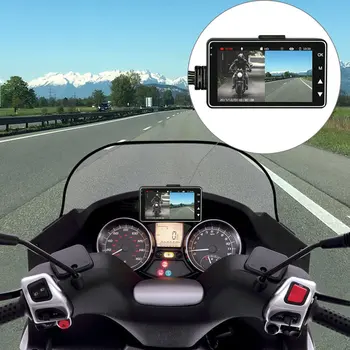 

SE300 Motorcycle Camera DVR Motor Dash Cam with Dual-track Front Rear Recorder Motorbike Electronics