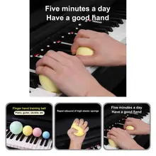 

High Quality Quick Rebound Mini Finger Heavy Exerciser Strength Trainer Finger Exercise Ball Piano Grip Ball 4Pcs/Set