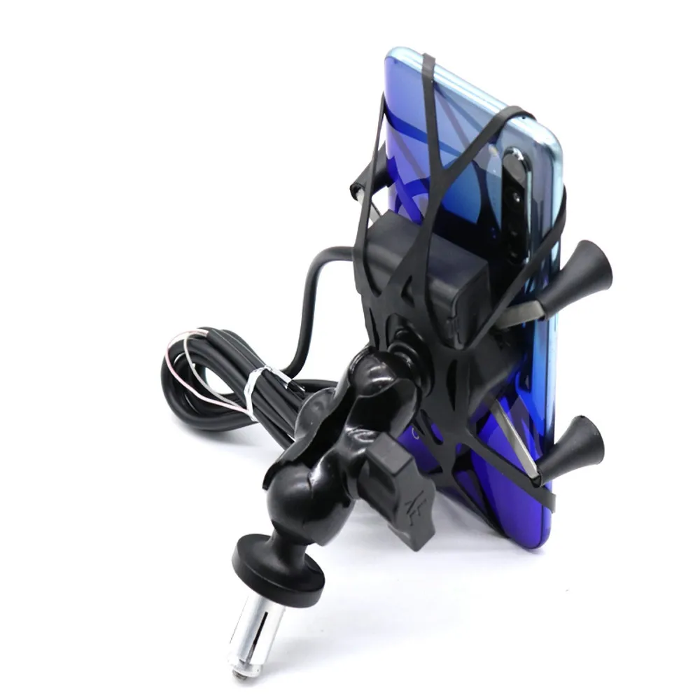 Держатель для телефона зарядное устройство USB YAMAHA YZFR1 YZFR6 2003-2018 YZFR6S 06-09 кронштейн