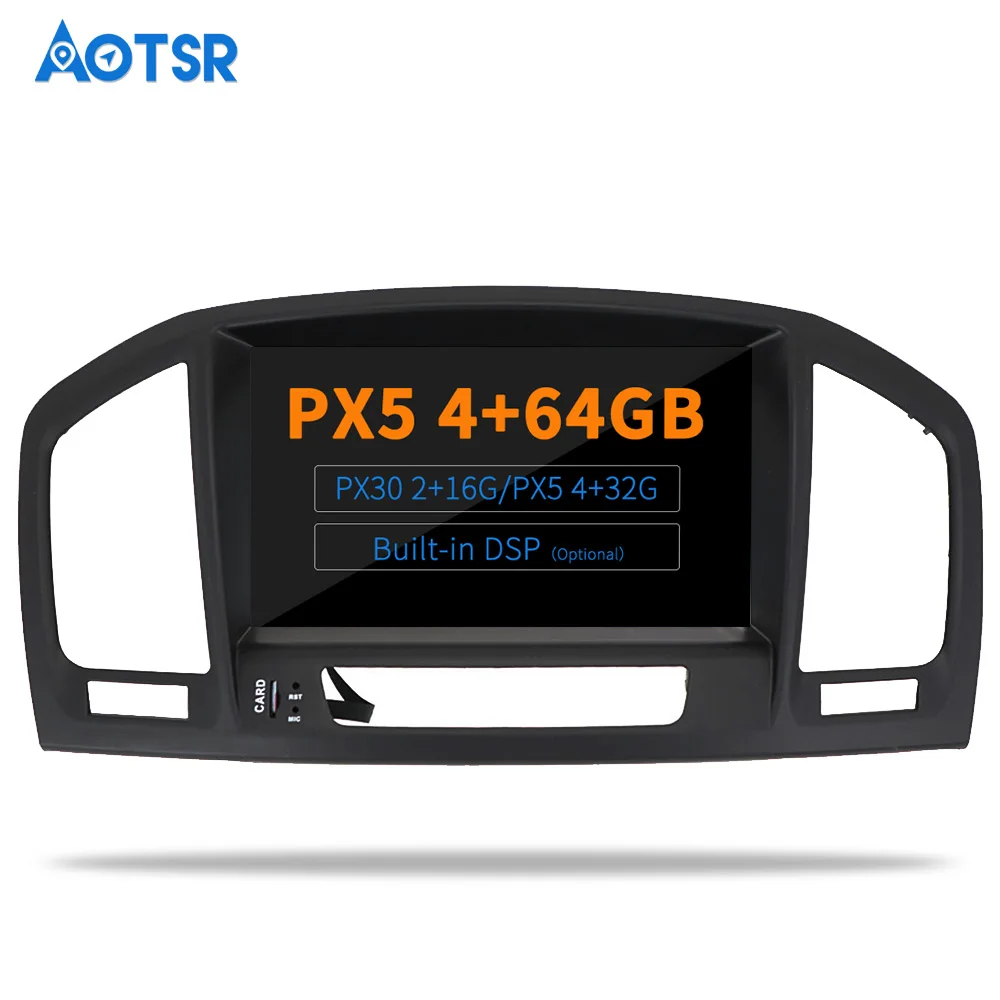 

Aotsr Android 9.0 Car DVD Radio Player Stereo NAVI DSP Multimedia for Opel Vauxhall Holden Insignia 2008 - 2013 GPS Navigation
