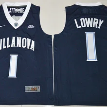 Новое поступление, майка villannova Wildcats Kyle Lowry 1 l-темно-синий Размер S, M, L, XL, 2XL, 3XL