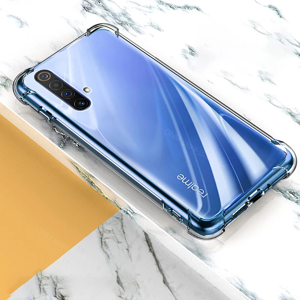 Ударопрочный чехол для OPPO Realme X50 X50M 5G силиконовые чехлы телефонов Pro задняя