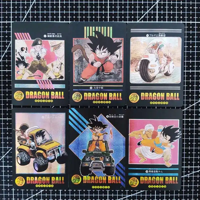

42pcs/set Dragon Ball Z Adventure Chapter Wind and Cloud Super Saiyan Goku Vegeta Game Collection Cards